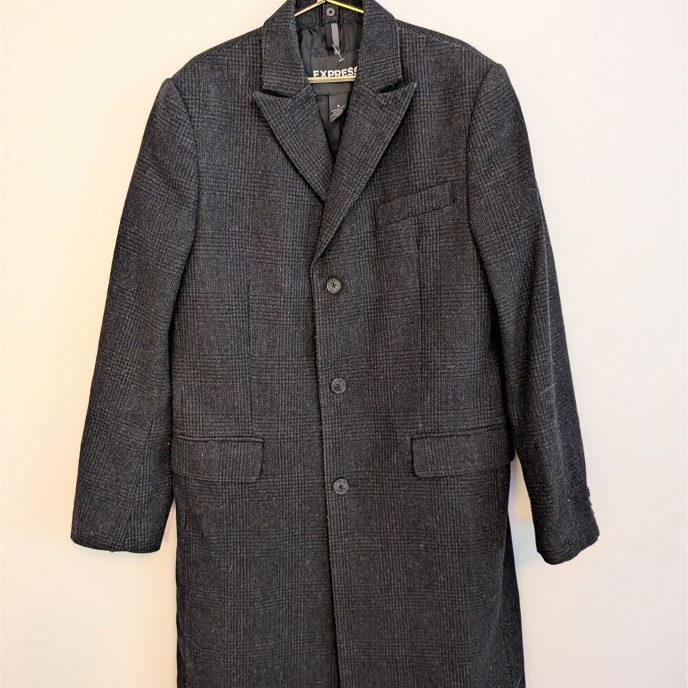Men's Express Dress Knee Length Peacoat